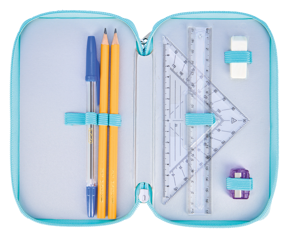 Herlitz etui dubbel Lucky Horse 23-delig gevuld Herlitz etui dubbel Lucky Horse 23-delig gevuld