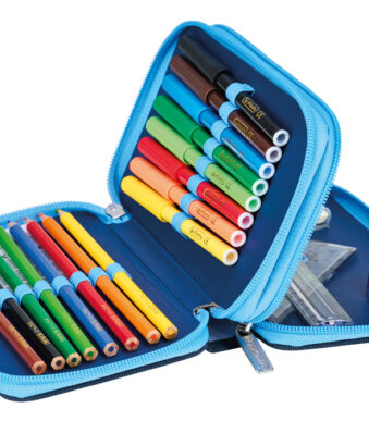 Herlitz dubbel etui Cosmic Explorer 23-delig