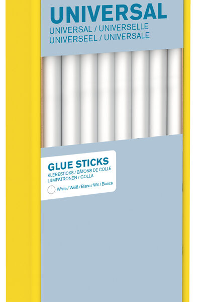Rapid lijmsticks universeel wit, diameter 12 mm, 190 mm lengte