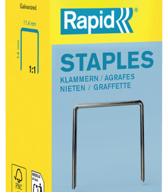 Rapid fijndraadnieten type 53, 14 mm, kleine verpakking