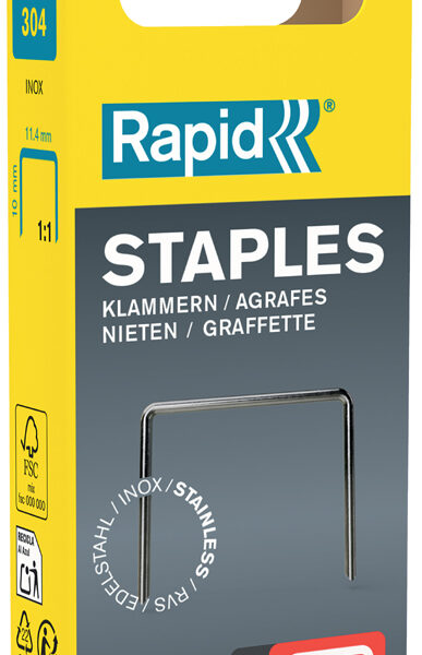 Rapid fijndraadnieten type 53, 10 mm, kleine verpakking