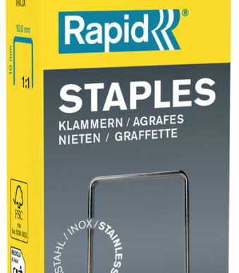 Rapid vlakdraadnieten type 140, 10 mm, kleine verpakking