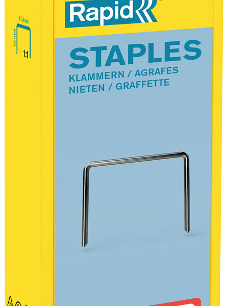Rapid nietjes type 53, 10 mm, grootverpakking 5000 stuks