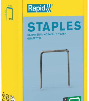 Rapid platte nietjes type 140, 12 mm, grootverpakking