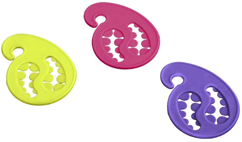 Metaltex sokkenhouders rubber gekleurd - 12 stuks Metaltex sokkenhouders rubber gekleurd - 12 stuks