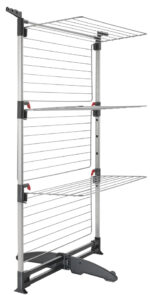 Metaltex Ciclone Vario wasdroogrek 3 etages - inklapbaar en verstelbaar