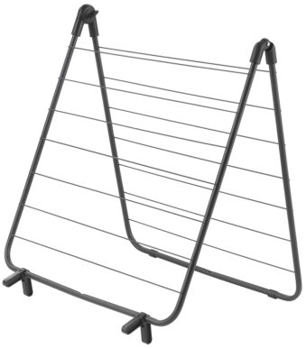 Metaltex badkuip wasdroger Nevis ONYX zwart mat