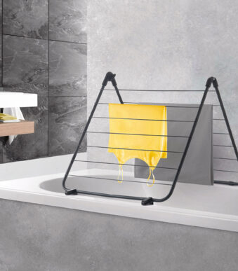 Metaltex badkuip wasdroger Nevis ONYX zwart mat