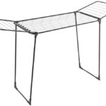 Metaltex vleugeldroger Hydra ONYX zwart mat inklapbaar