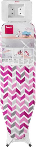 Metaltex strijkplank Kuma, wit