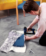 Rapid perslucht tacker PS101 blauw, in koffer