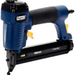Rapid perslucht nietmachine/tacker PBS121 blauw/geel in koffer