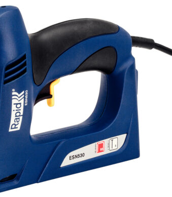 Rapid elektrische nietmachine ESN530 met koffer, blauw