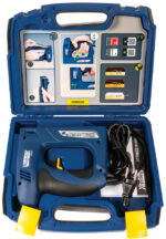 Rapid elektrische nietmachine ESN530 met koffer, blauw