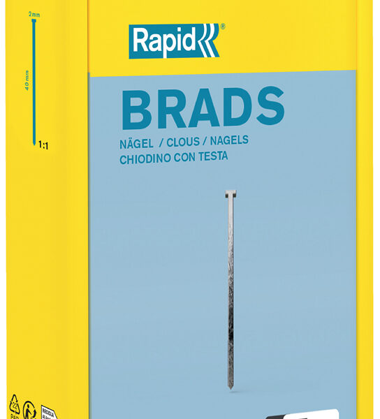 Rapid nagels type 8, 40 mm, gegalvaniseerd, grootverpakking 2800 stuks