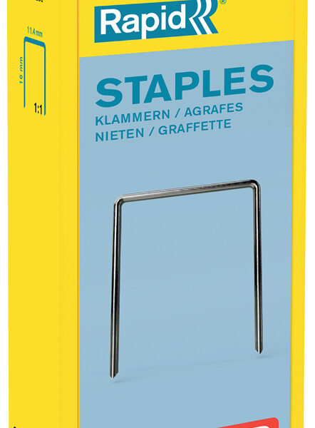 Rapid nietjes type 53, 16 mm, grootverpakking 2400 stuks
