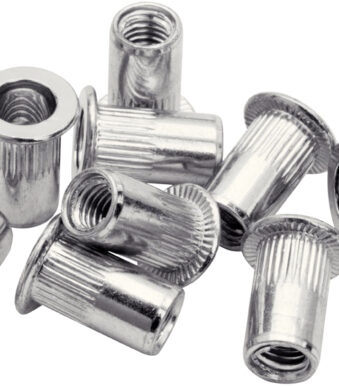 Rapid blindklinknagels M6 staal, verchroomd, 20 stuks inclusief boor