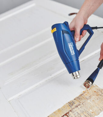 Rapid heteluchtpistool R1800, 1800 Watt, blauw