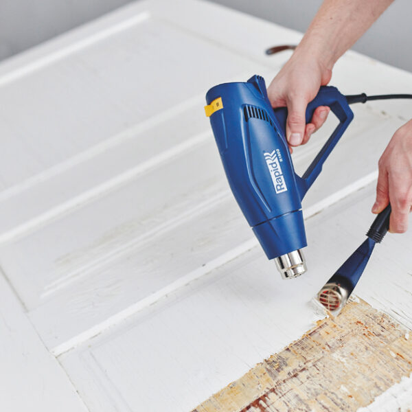 Rapid heteluchtpistool R1800, 1800 Watt, blauw