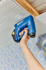 Rapid draadloze nietmachine BTX140 met accu en koffer, blauw