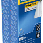 Rapid lijmpatronen universeel wit, 12 mm diameter, 48 stuks