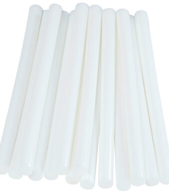 Rapid lijmpatronen keramiek wit, 12 mm diameter, 190 mm lang