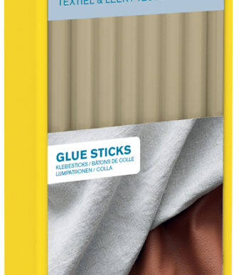 Rapid lijmpatronen textiel & leder, 12 mm diameter, 250g