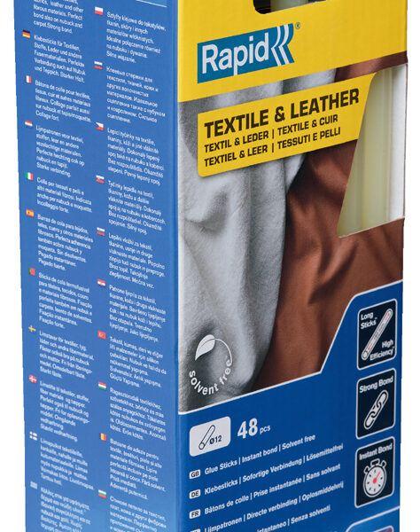 Rapid lijmpatronen textiel en leer, 12 mm diameter, 190 mm lang