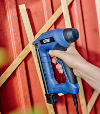 Rapid elektrische nietmachine EN330, blauw, in doos