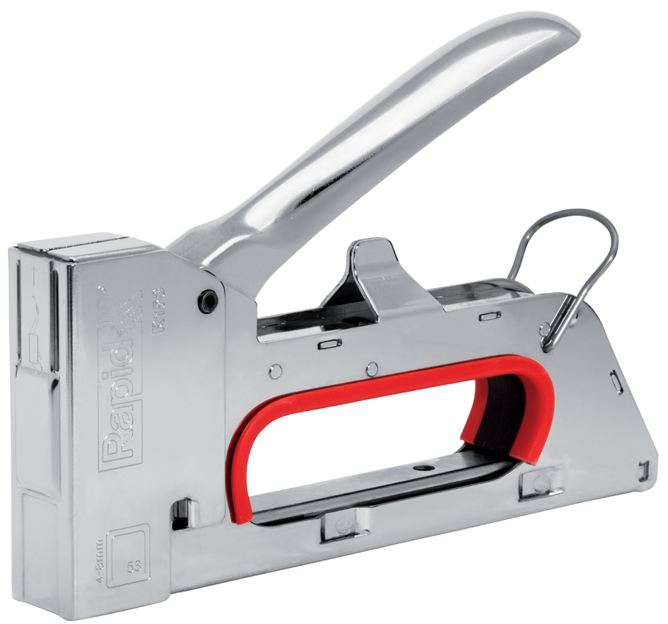 Rapid handtacker PRO R153, stalen behuizing, zilver Rapid handtacker PRO R153, stalen behuizing, zilver