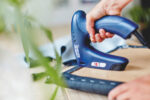 Rapid E100 elektrische nietmachine blauw