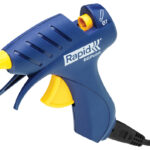 Rapid lijmpistool EG Point met afneembare kabel, blauw/geel
