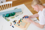Rapid lijmpistool EG Point met afneembare kabel, blauw/geel