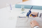 Rapid lijmpistool EG Point met afneembare kabel, blauw/geel