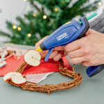 Rapid draadloze lijmpistool BGX7, 10 Watt, blauw/geel