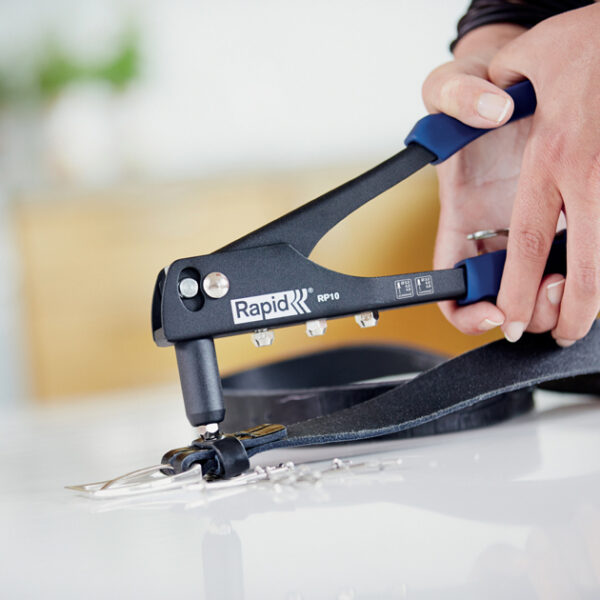 Rapid blindklinknageltang RP10 zwart/blauw startersset