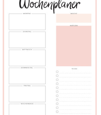 Jaarkalender blok, A5-formaat, tijdloos