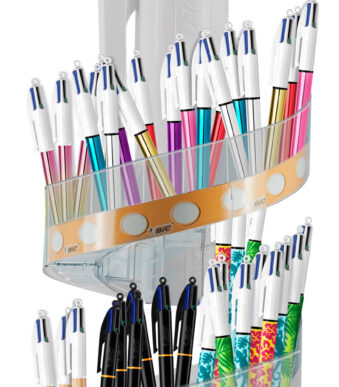 Balpennen 4 kleuren, 96 stuks displayverpakking