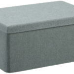 NHG opbergdoos Vega Felt Storage grijs-groen filz maat S met deksel