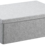 NHG opbergbox Vega Felt Storage filz maat M lichtgrijs