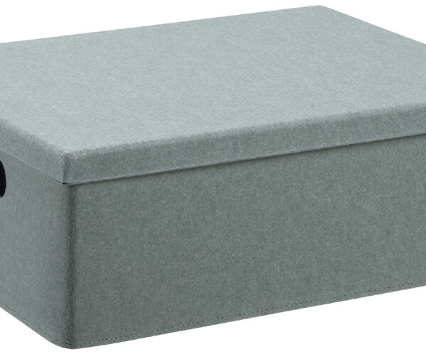 NHG Opbergbox Vega Felt Storage filz medium salbeigroen