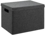 NHG opbergbox VEGA FELT STORAGE vilt L donkergrijs