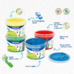 Pelikan vingerverf basisset, 4 kleuren