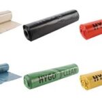 HYGOCLEAN vuilniszakken light blauw 240 liter LDPE 40 my