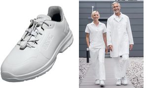 Uvex 1 sport witte halfhoge veterschoenen O2, wit, maat 46.