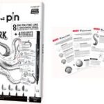 uni-ball DOTWORK starterset uni pin 9-delig koffer