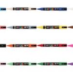 POSCA Pigmentmarker PC-5BR BRUSH, donkerblauw