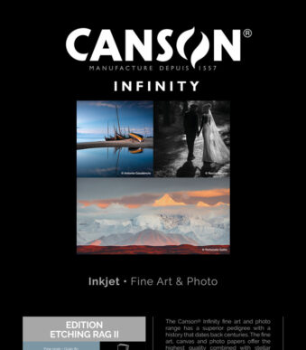 CANSON INFINITY fotopapier Edition Etching Rag II A3+