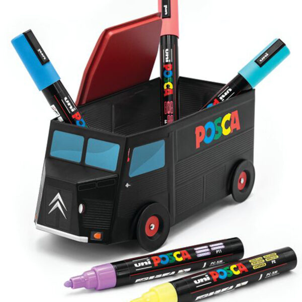 POSCA pigmentmarkers PC5M 5-delig verzamelset 'TRUCK 02