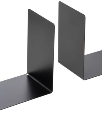 WESTCOTT boekensteun, 90 x 140 x 140 mm, zwart